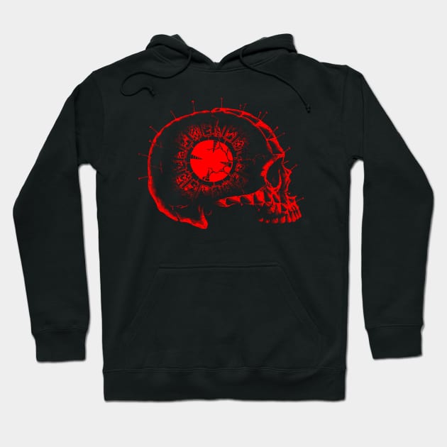 Lament Skull 2 Hoodie by JonathanGrimmArt